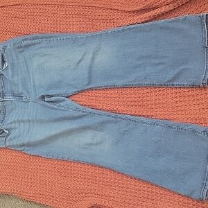 Old Navy Women's Wide Leg Jeans - Medium Blue